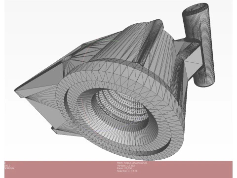 German DM51 hand grenade assembly printable moulage 3D Model