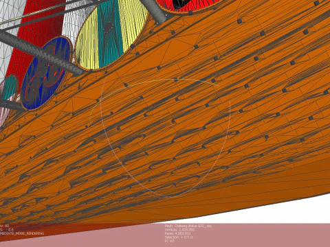 Drakkar &eacute; um navio de guerra Viking do navio Oseberg 820 DC Modelo 3D