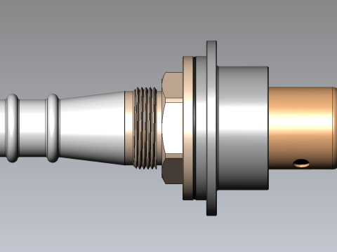 HERTZ HORN NAVAL SEA MINE DETONATOR FUZES SET Printable moulage Modelo 3D