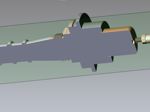 HERTZ HORN NAVAL SEA MINE DETONATOR FUZES SET Printable moulage Modelo 3D