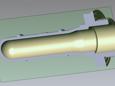 HERTZ HORN NAVAL SEA MINE DETONATOR FUZES SET Printable moulage Modelo 3D