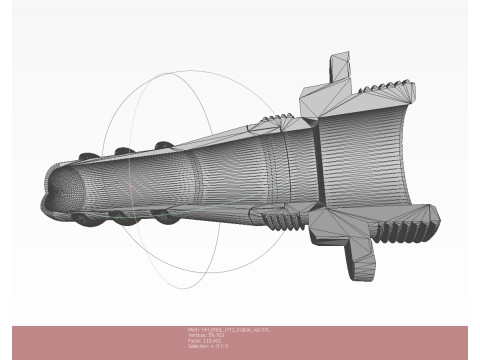HERTZ HORN NAVAL SEA MINE DETONATOR FUZES SET Printable moulage Modelo 3D
