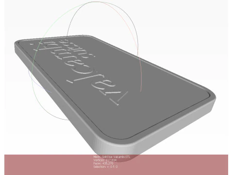 GOLD BAR 1oz VALCAMBI TROY OUNCE 3D Model