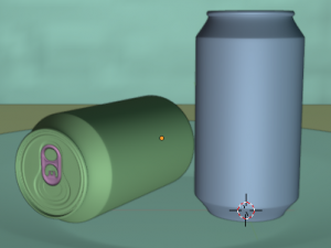 Coke Soda Can Model 3D