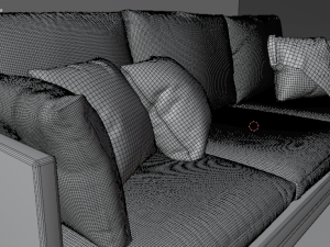 Modern Sofa Modèle 3D