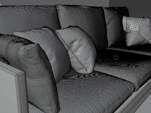 Modernes Sofa 3D Modell