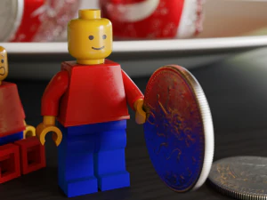 Lego Man Toy Classic 3D Model