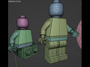 Lego Man Toy Classic 3D Model