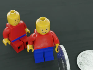 Lego Man Toy Classic 3D Model