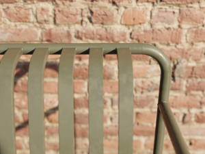 Palisade Metallic Bench Modelo 3D