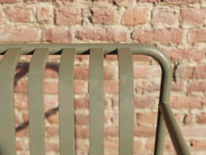 Palisade Metallic Bench 3D Model