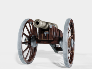 Ancient Cannon 3D Model