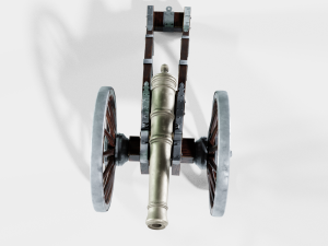 Ancient Cannon 3D Model