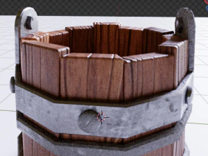 Medieval Bucket 3D Model
