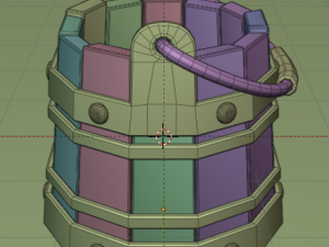 Medieval Bucket 3D Model