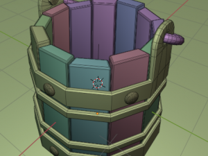 Medieval Bucket 3D Model