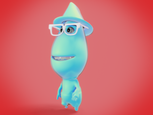 Joe Gardner Pixar Soul Character 3D Model