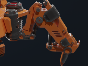 Mecha 3D 모델