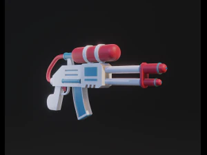 Water Guns 3D Model