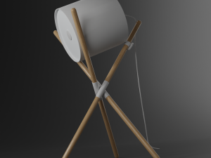 Futuristic Lamp 3D 模型