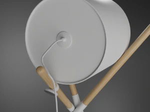 Futuristic Lamp 3D Model