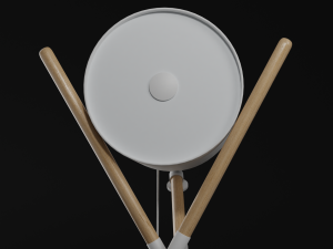 Futuristic Lamp 3D 模型