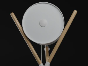 Futuristic Lamp 3D Model