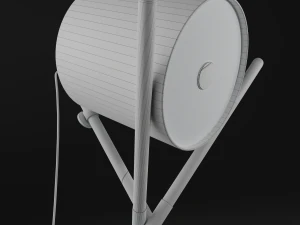 Futuristic Lamp 3D Model