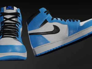 Nike Air Jordan 3D Model