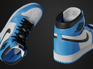 Nike Air Jordan 3D Model