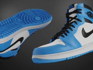 Nike Air Jordan 3D Model