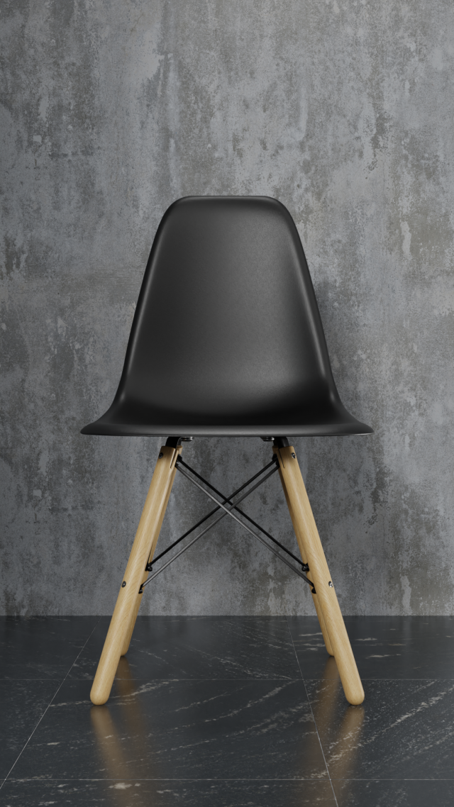 Eames chair 3D-Modell .c4d .max .obj .3ds .fbx .stl .blend 