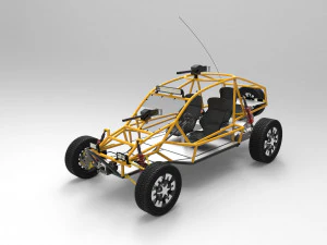 Buggy Army Model 002 3D Model