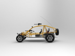 Buggy Army Model 002 Model 3D