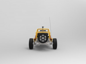 Buggy Army Model 002 Model 3D