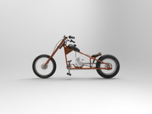BICIMOTO CHOPPER CLASSIC Modello 3D