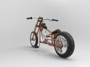 BICIMOTO CHOPPER CLASSIC 3D Model