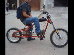 BICIMOTO CHOPPER CLASSIC Modello 3D