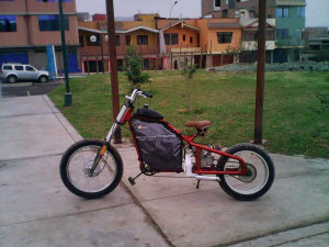 Bicimoto Chopper Razor M1 A2 3D Model