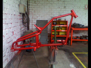 Bicimoto Chopper Razor M1 A2 Model 3D