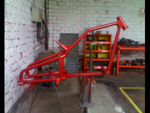 Bicimoto Chopper Razor M1 A2 3D Model