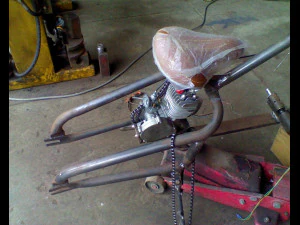 Bicimoto Chopper Razor M1 A2 3D Model