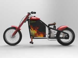 Bicimoto Chopper Razor M1 A2 Model 3D