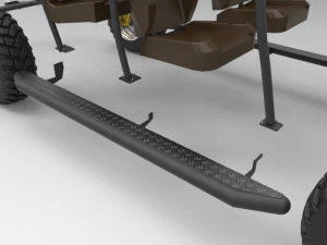 VWAMAROK2009WITHMININGEQUIPMENT ANDGROUND 3D Model