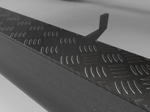 VWAMAROK2009WITHMININGEQUIPMENT ANDGROUND 3D Model