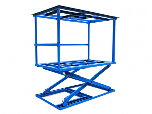 废物容器液压系统 3D 模型