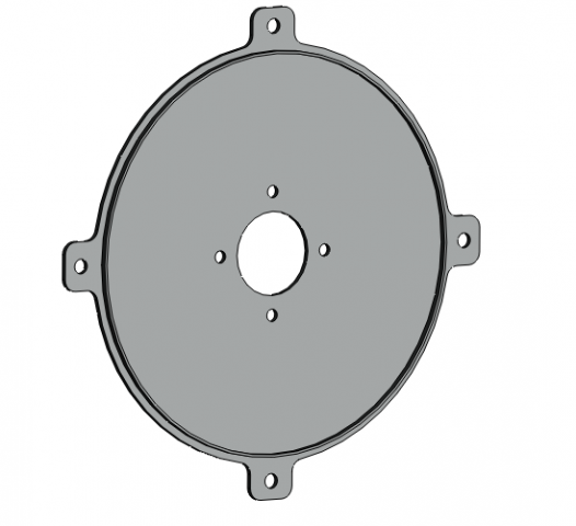 HIGH POWER BRUSHLESS MOTOR Modelo de Impressão 3D .c4d .max .obj .3ds .fbx .stl .blend 