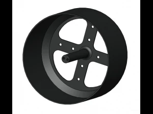 ハイパワーブラシレスモーター 3Dプリントモデル