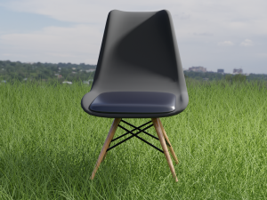 Home and garden chair 3D Model