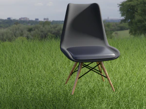 Home and garden chair 3D Model